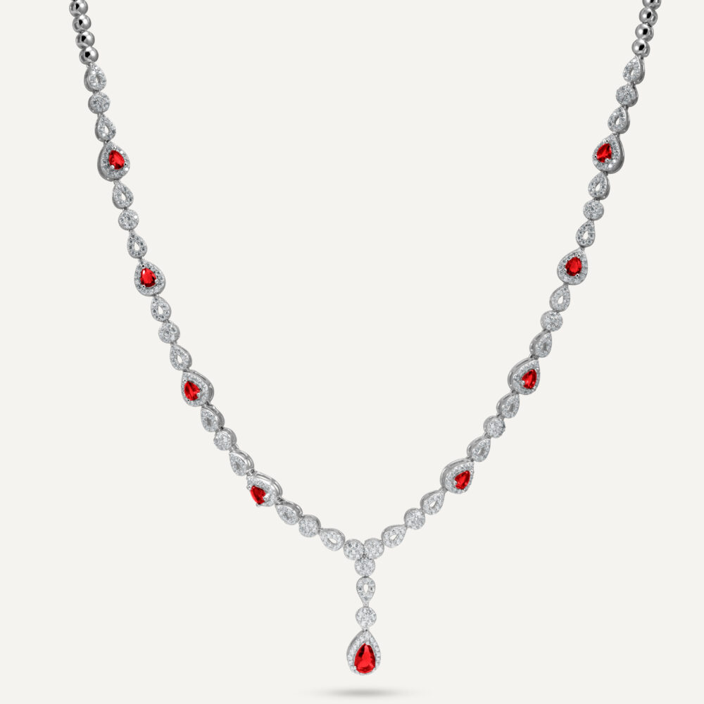 Amore Red Necklace