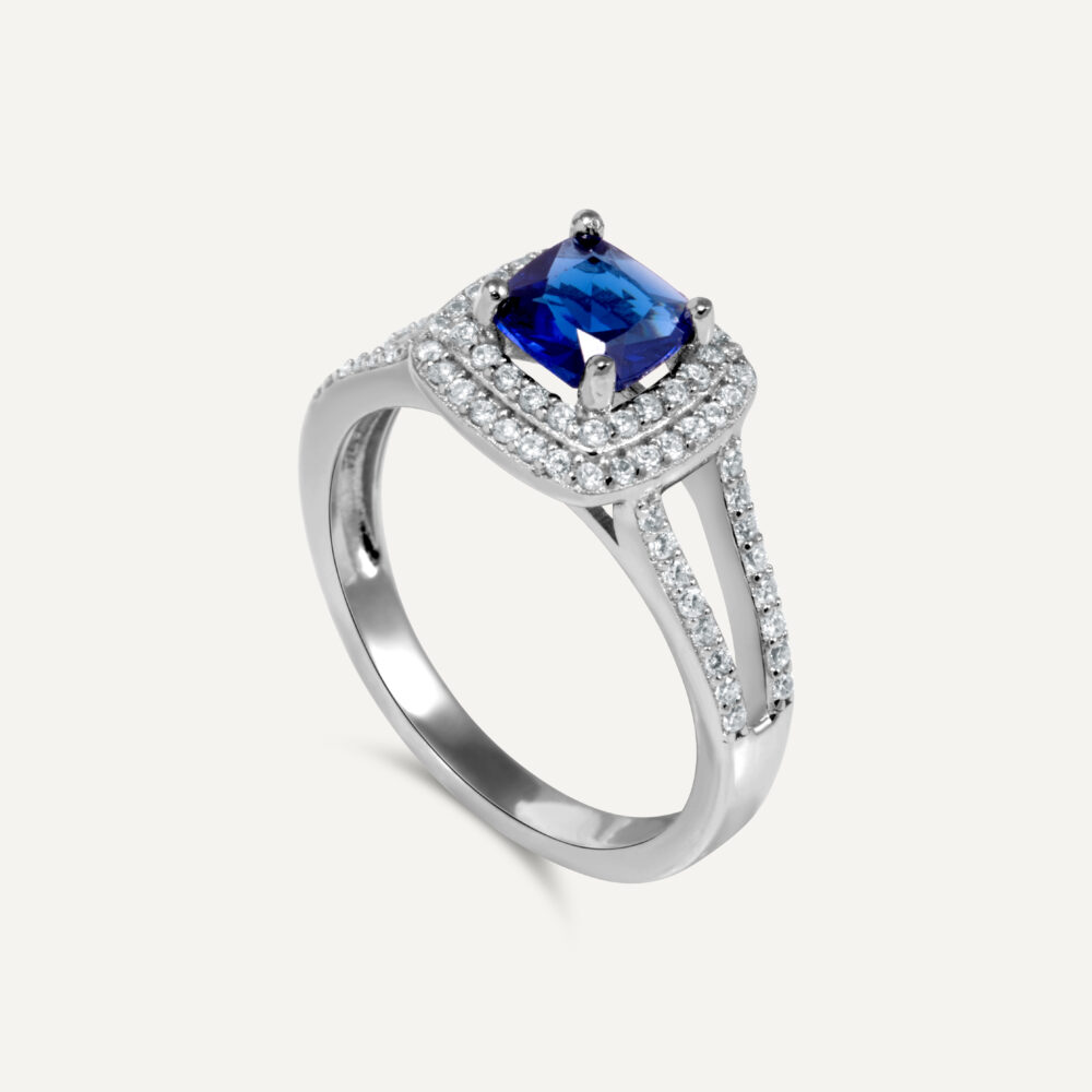 Charlotte Blue Ring