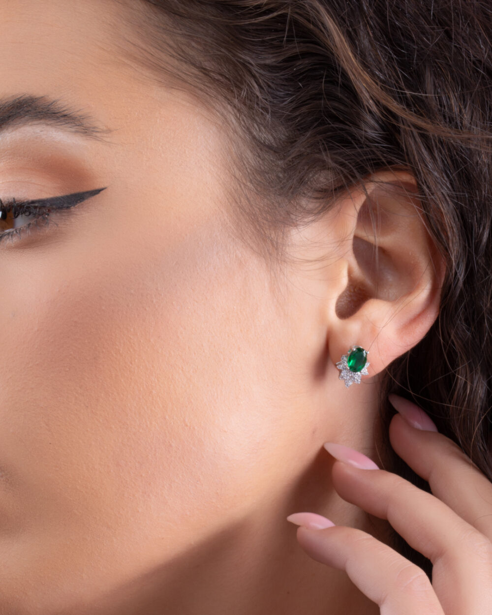 Damas Green Earring - Image 2