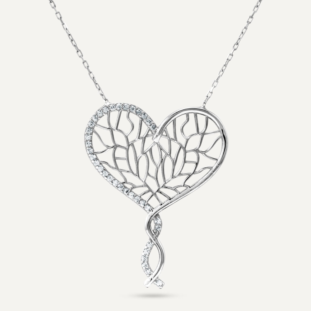 Tree of love Silver necklace - Image 4